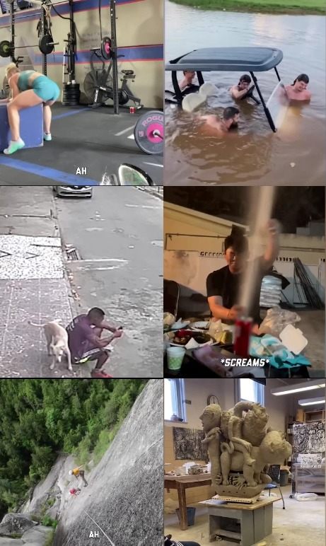 【20款】国外搞笑街头恶搞失误视频素材