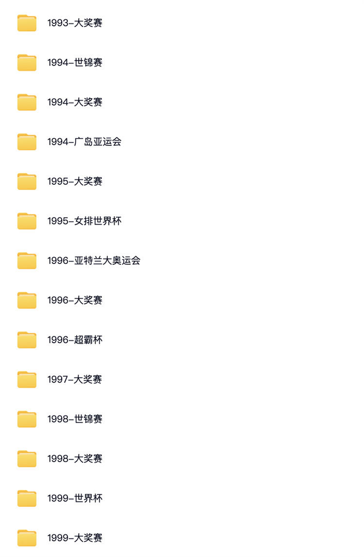 【600G+】中国女排排球43年经典比赛短视频素材合集(1977-2020) 第2张
