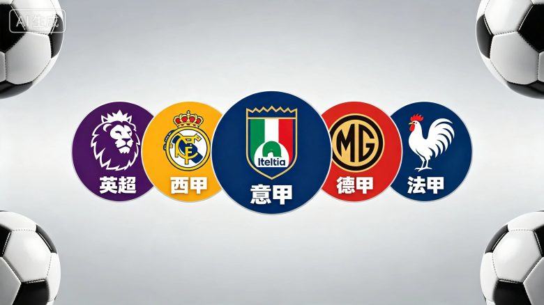 2026/27足球五大联赛1~38轮各轮次赛事精华集锦视频素材 每天同步更新